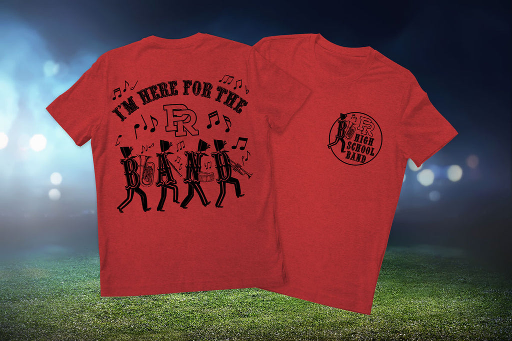 Pearl River Band Completed Tee - Red