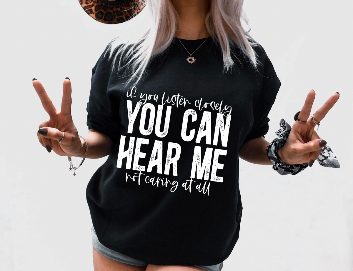 If you. listen carefully Anything You Can Screen, We Can Screen Better!