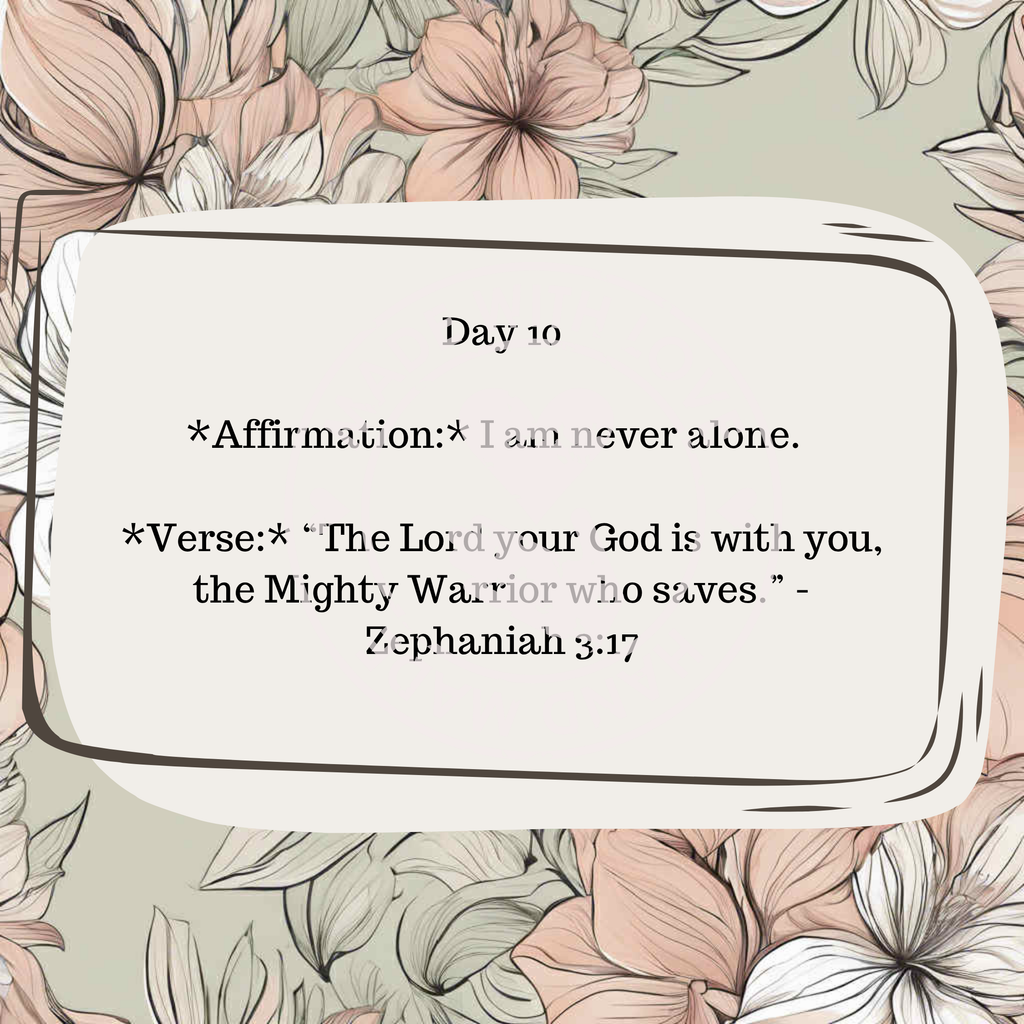30 Daily Affirmations- Floral- Digital Download