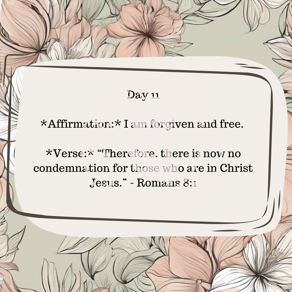 30 Daily Affirmations- Floral- Digital Download