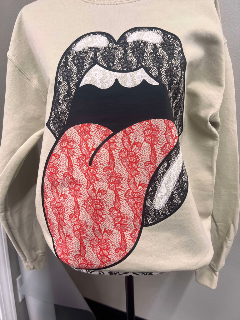 Lace Rocker Tongue PRINT ONLY