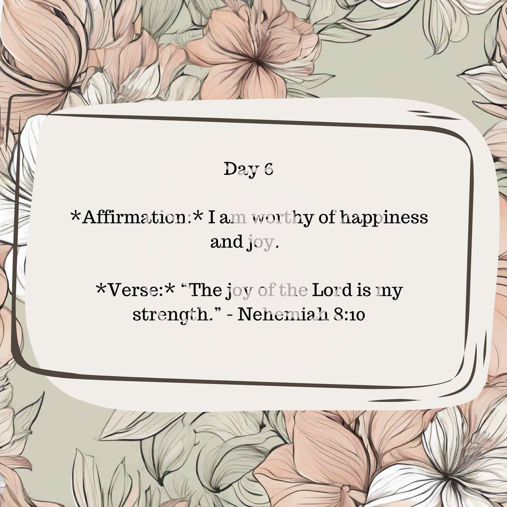 30 Daily Affirmations- Floral- Digital Download