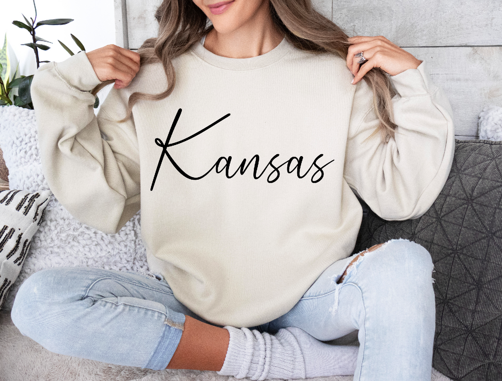 Minimalist Kansas Digital Download