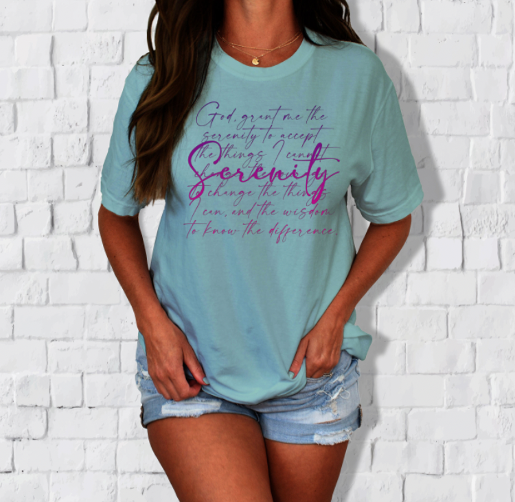 Serenity Prayer | Anything You Can Screen, We Can Screen Better!
