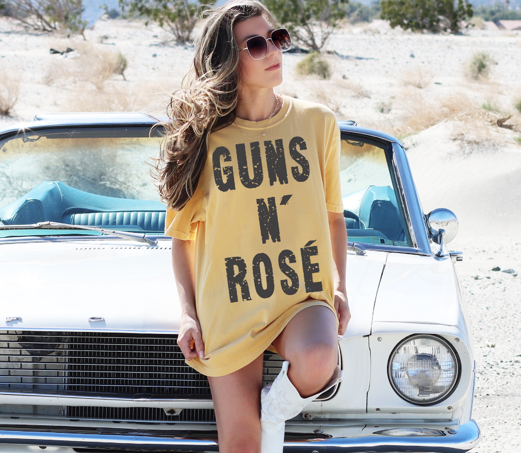 Guns and Rose Oversized Print