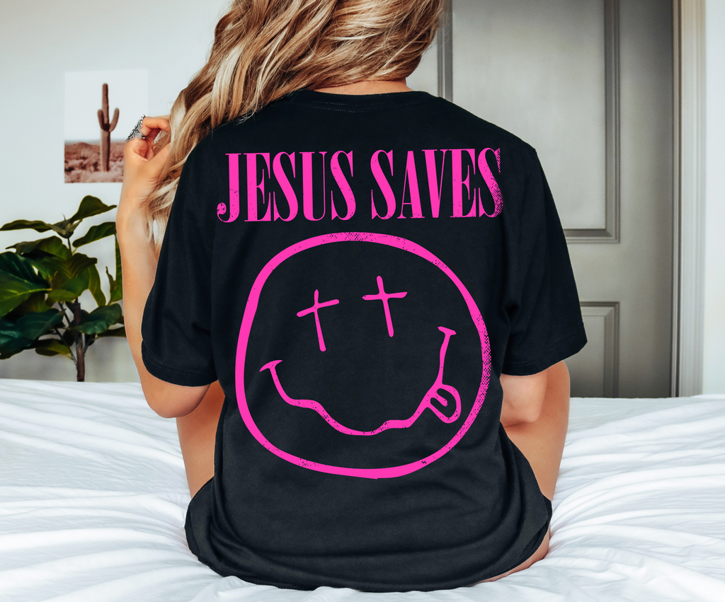 Jesus Saves Smiley Face
