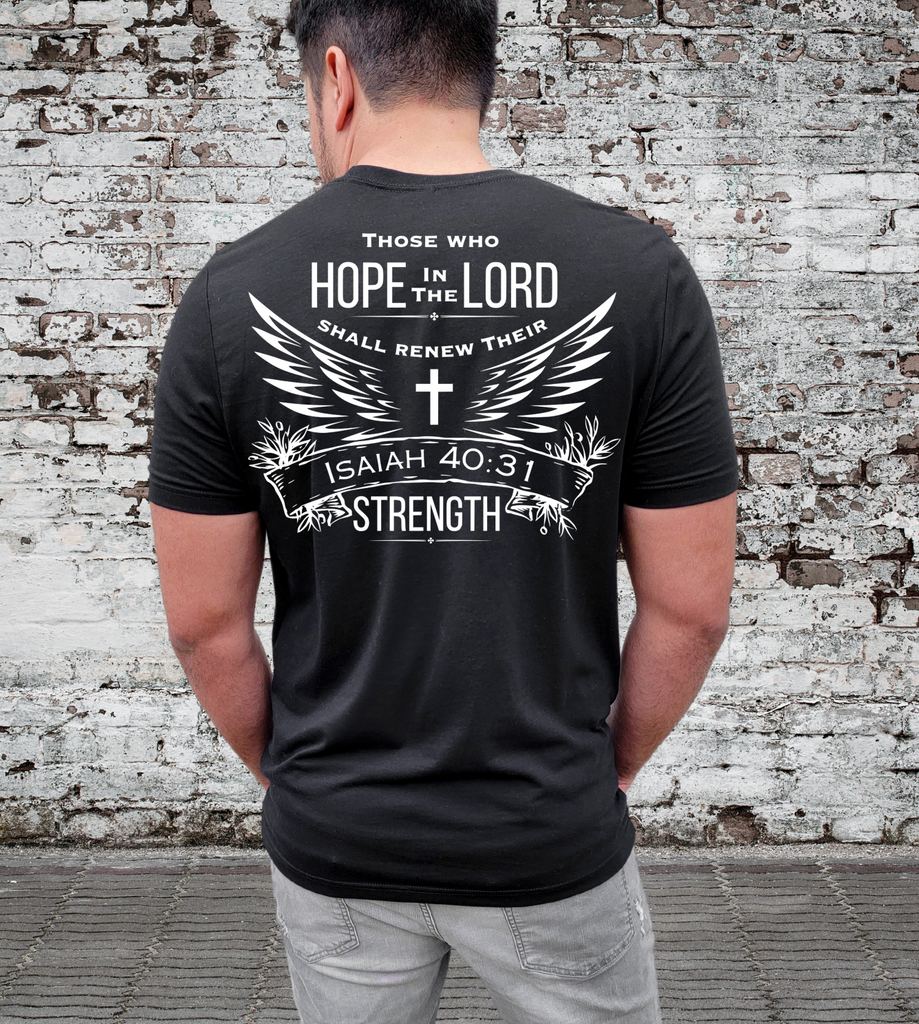 Isaiah 40:31 - Completed Tee