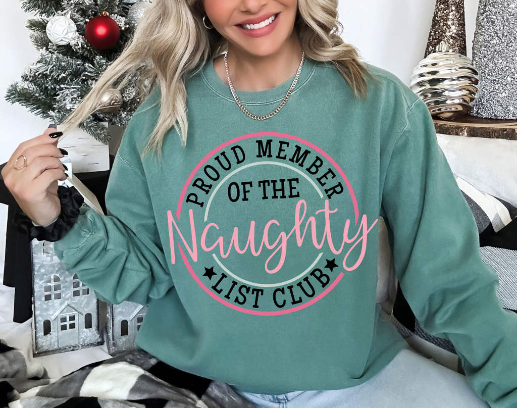 Proud Member of the Naughty Club - Print Only
