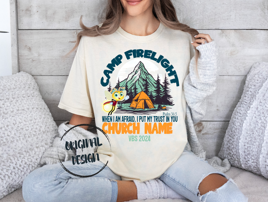 Custom Church Name - VBS Camp Firelight