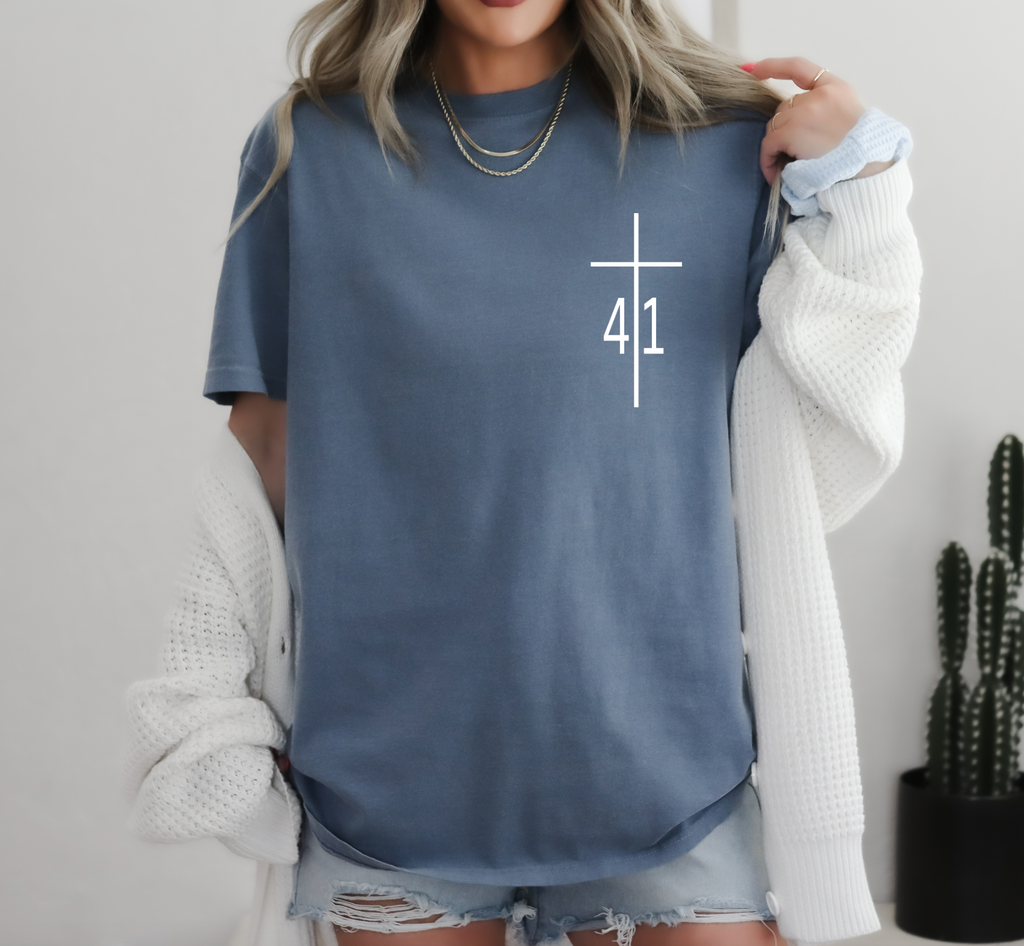 41 CROSS -OVERSIZED POCKET PRINT ONLY