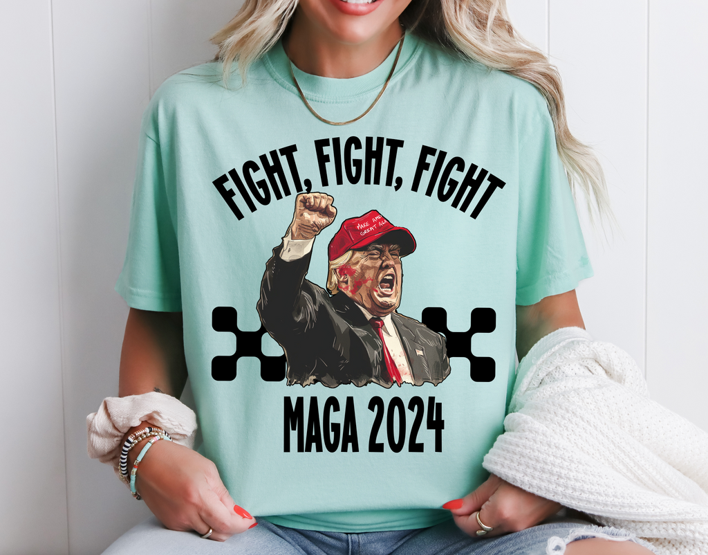 Fight Fight Fight Trump - Completed Tee