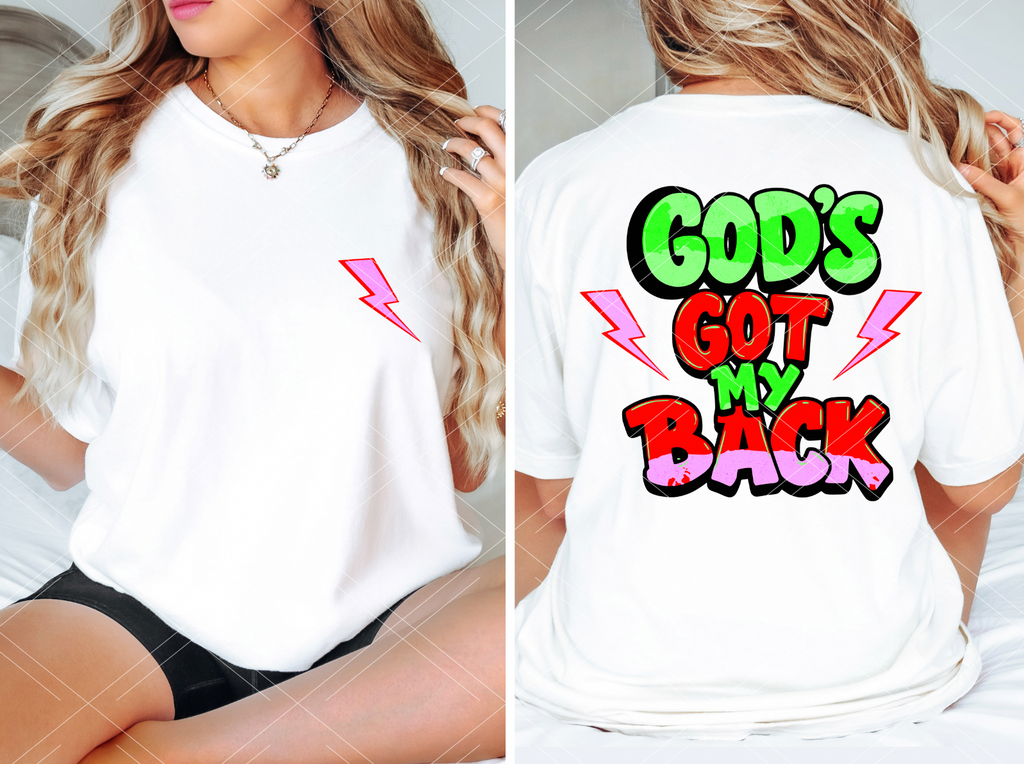 Fierce God's Got My Back PRINT ONLY