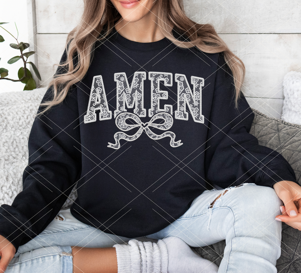 Lace Amen PRINT ONLY