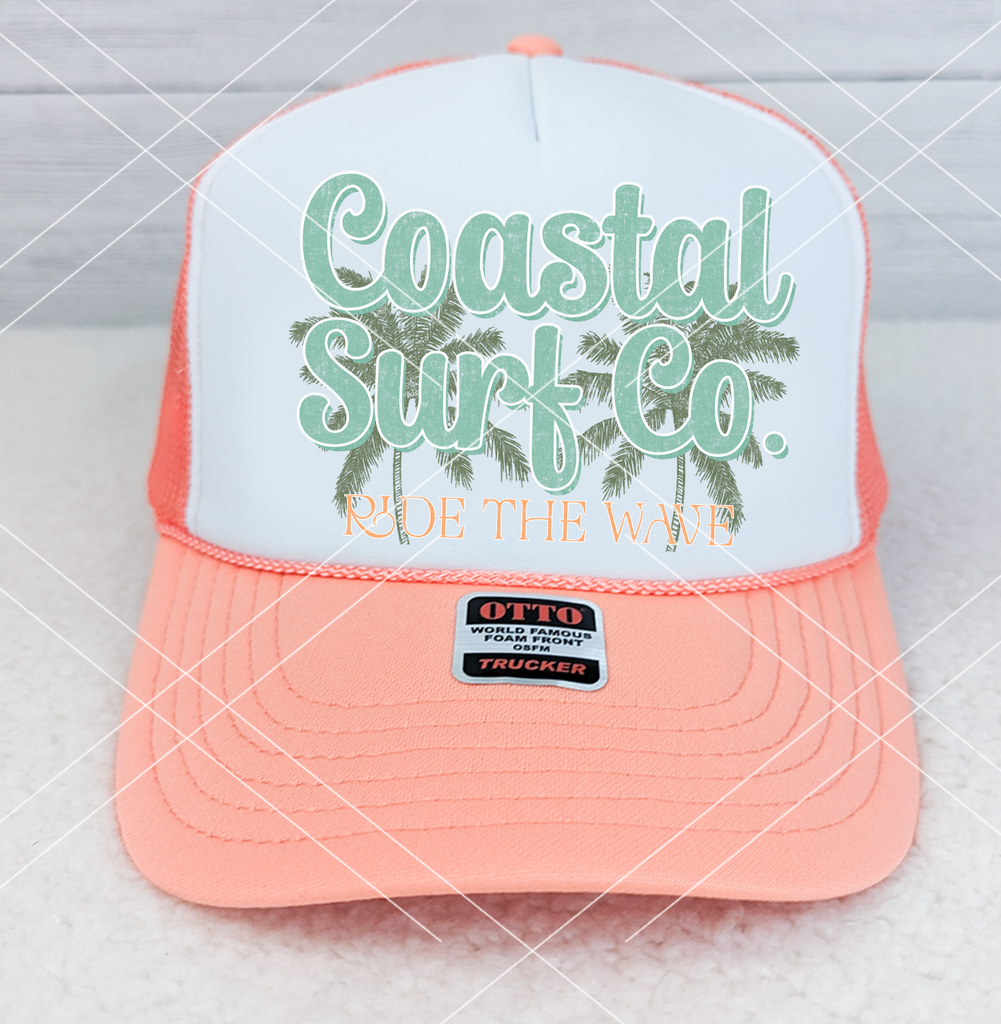 Coastal Surf Co HAT PRINT ONLY