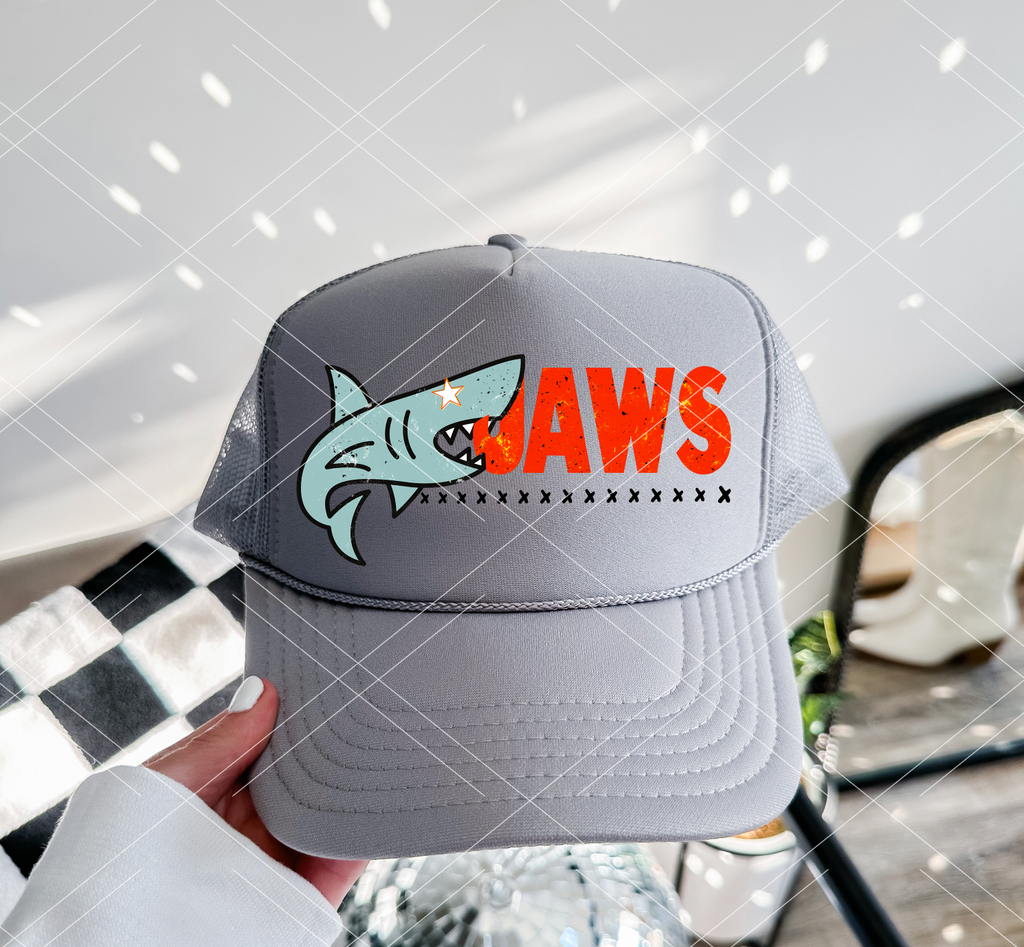 Jaws Trucker HAT PRINT ONLY