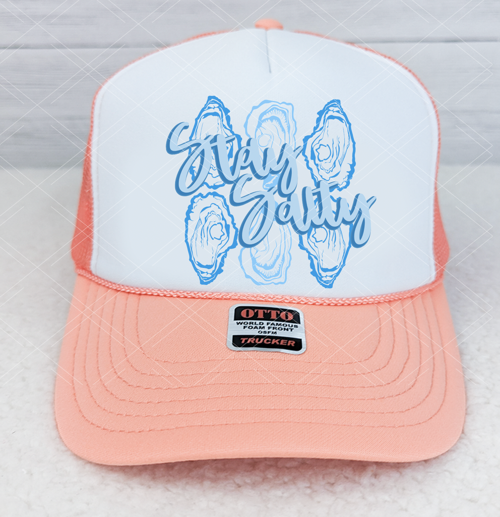 Stay Salty Oysters HAT PRINT ONLY