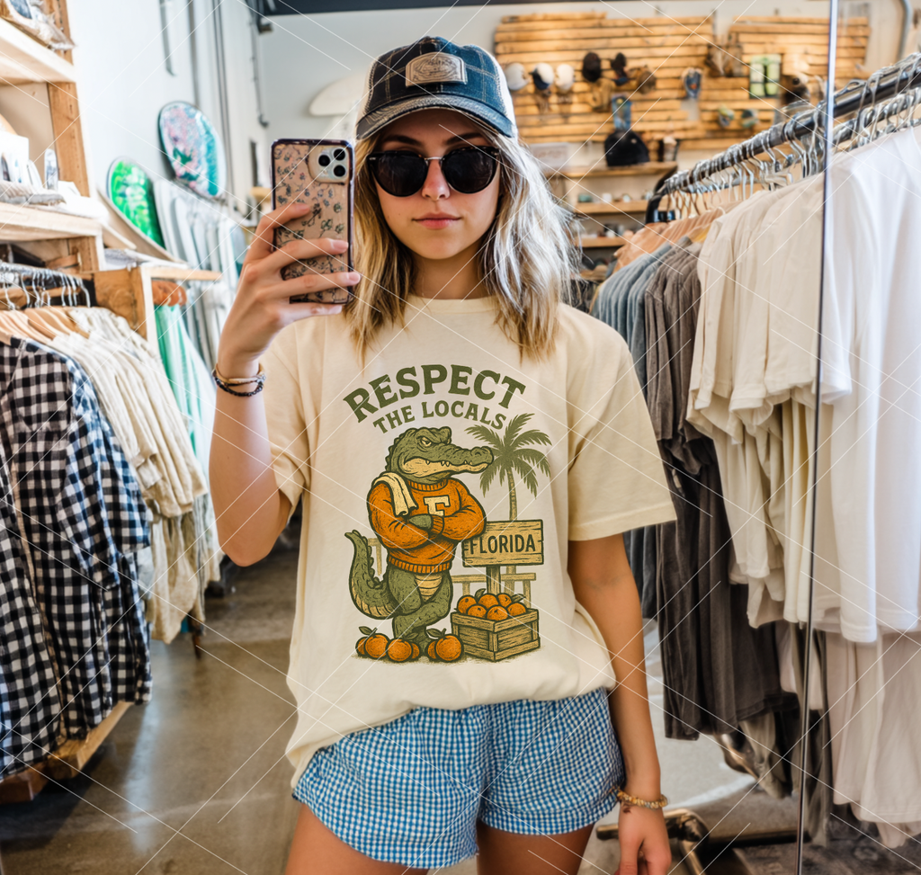 Respect The Locals  Schools Edition- Completed Tee