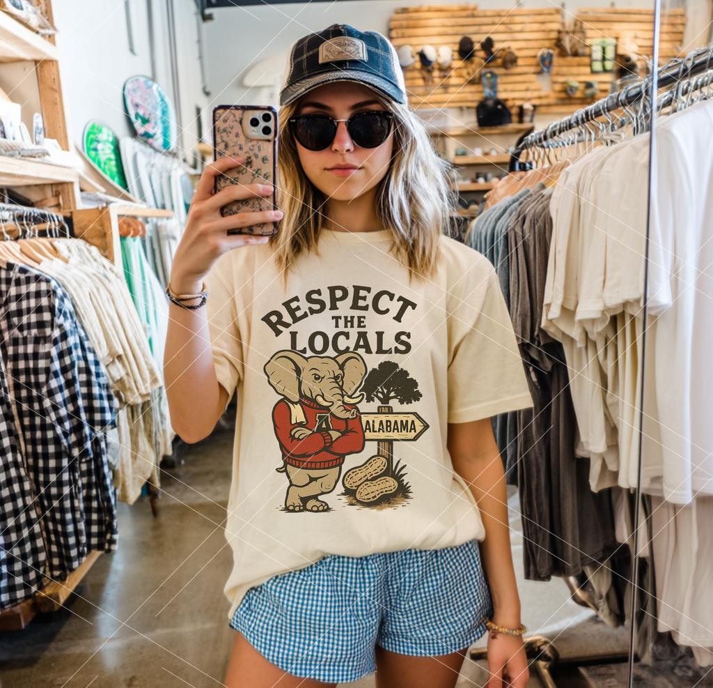 Respect The Locals  Schools Edition- Completed Tee