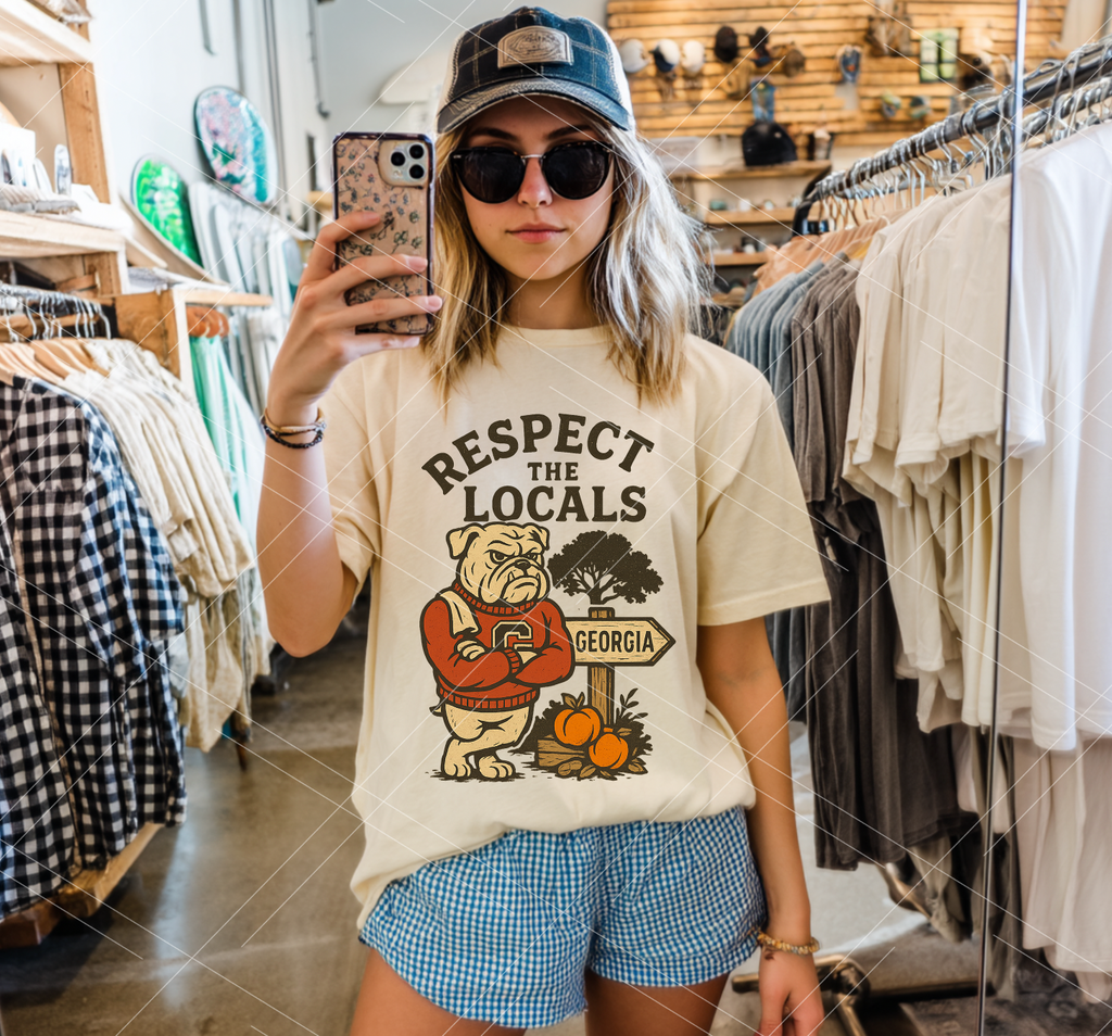 Respect The Locals  Schools Edition- Completed Tee