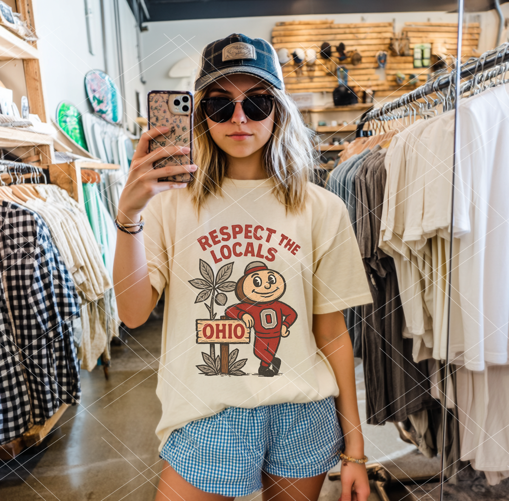 Respect The Locals  Schools Edition 2- Completed Tee
