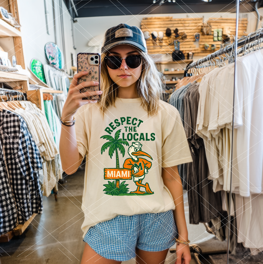 Respect The Locals  Schools Edition 2- Completed Tee