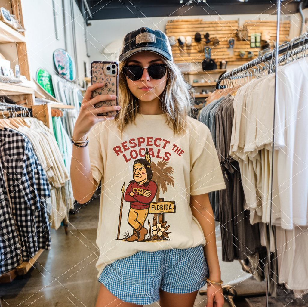 Respect The Locals  Schools Edition 2- Completed Tee