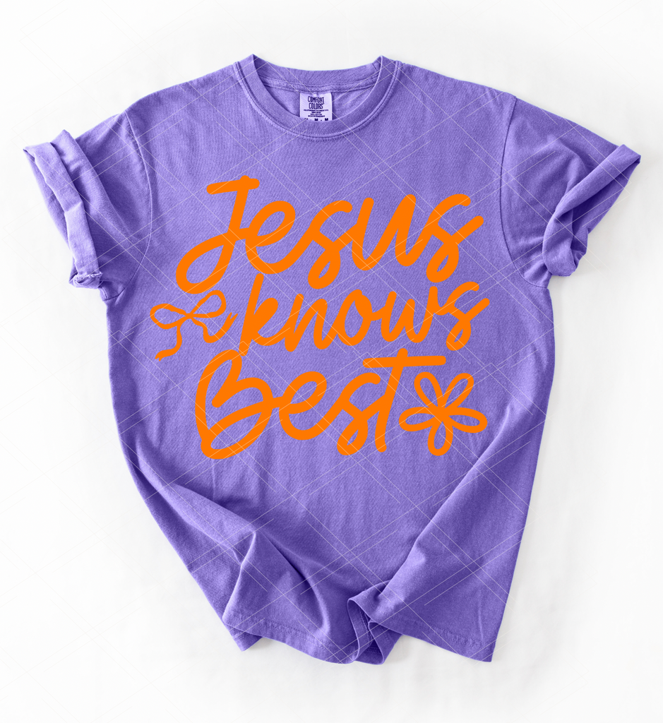Jesus Knows Best-Print ONLY