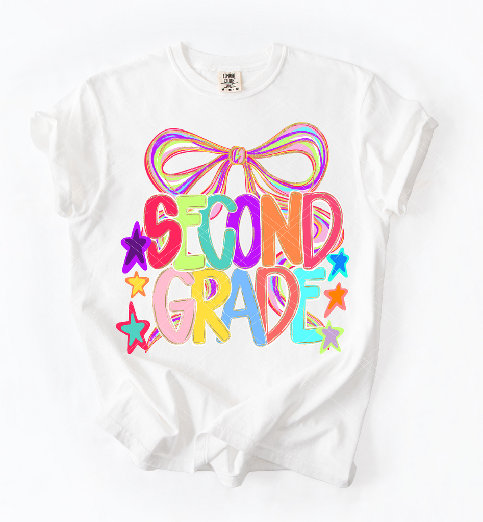 Preppy Grade Level With Bow-Print Only