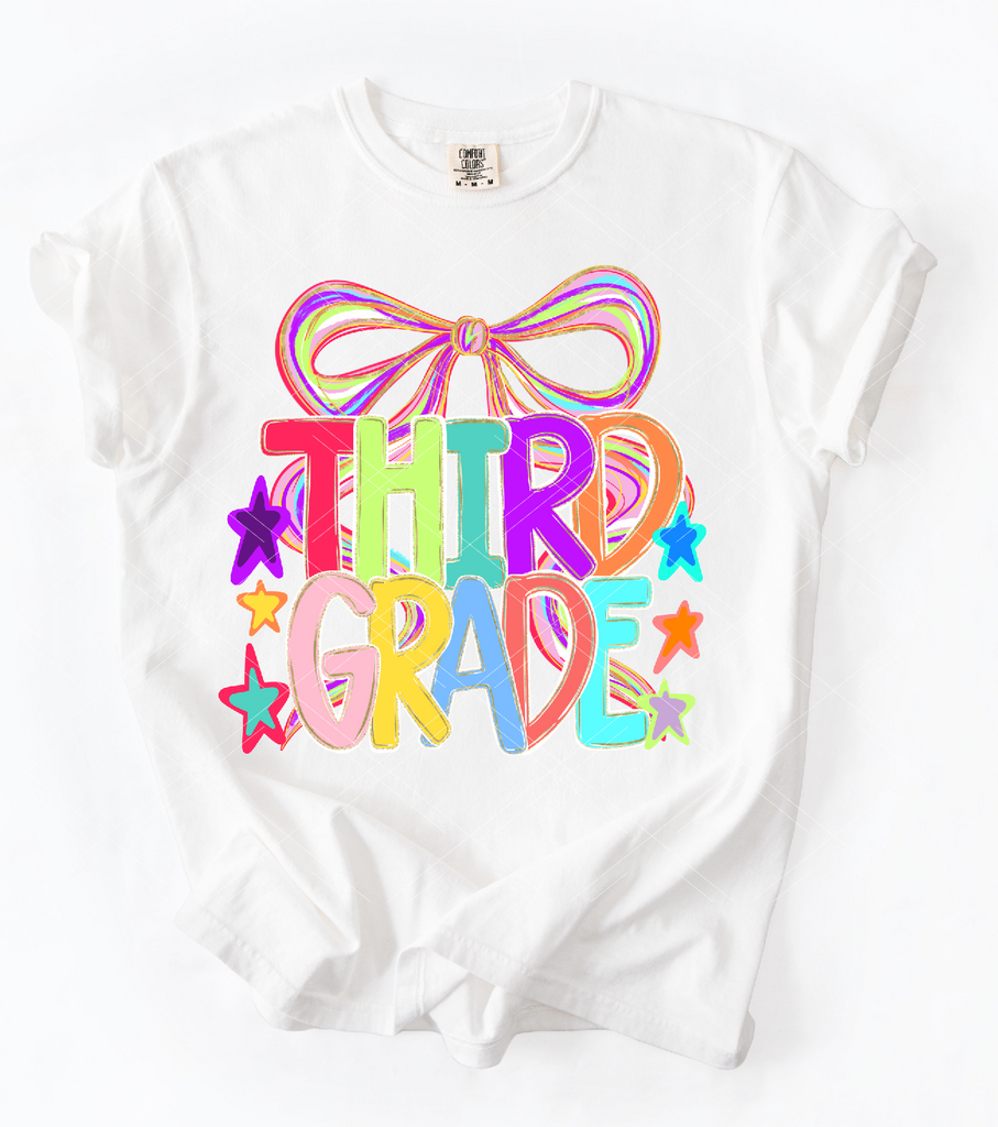 Preppy Grade Level With Bow-Print Only