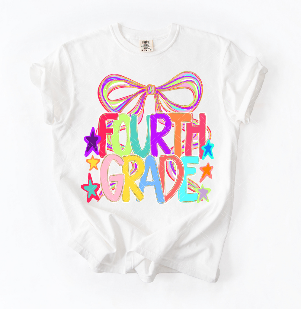 Preppy Grade Level With Bow-Print Only