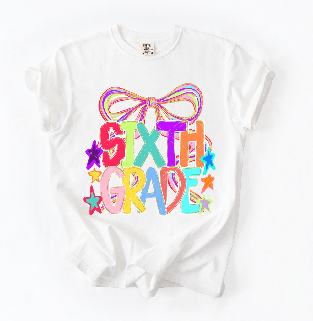 Preppy Grade Level With Bow-Print Only