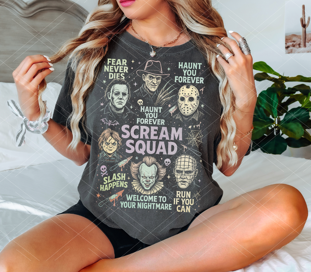 Scream Squad - Completed Tee | Anything You Can Screen, We Can Screen ...