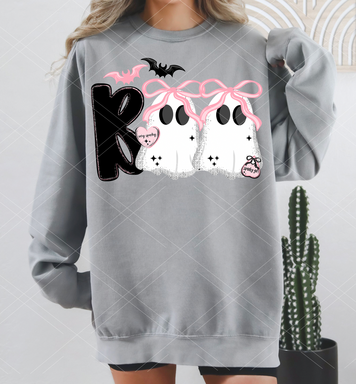 Preppy Boo with Ghost - Print Only | Anything You Can Screen, We Can ...