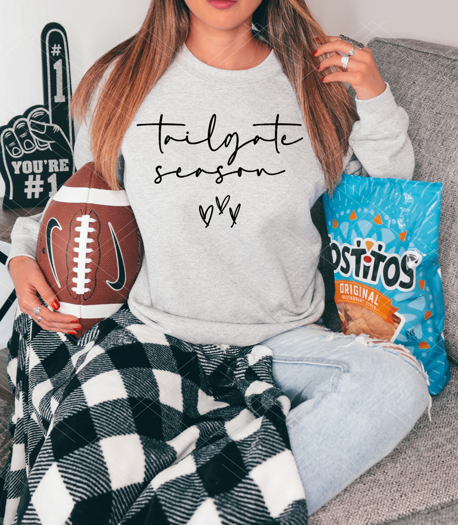 Tailgate Script Tailgate Season Script- Completed Sweatshirt | Anything You Can Screen ...