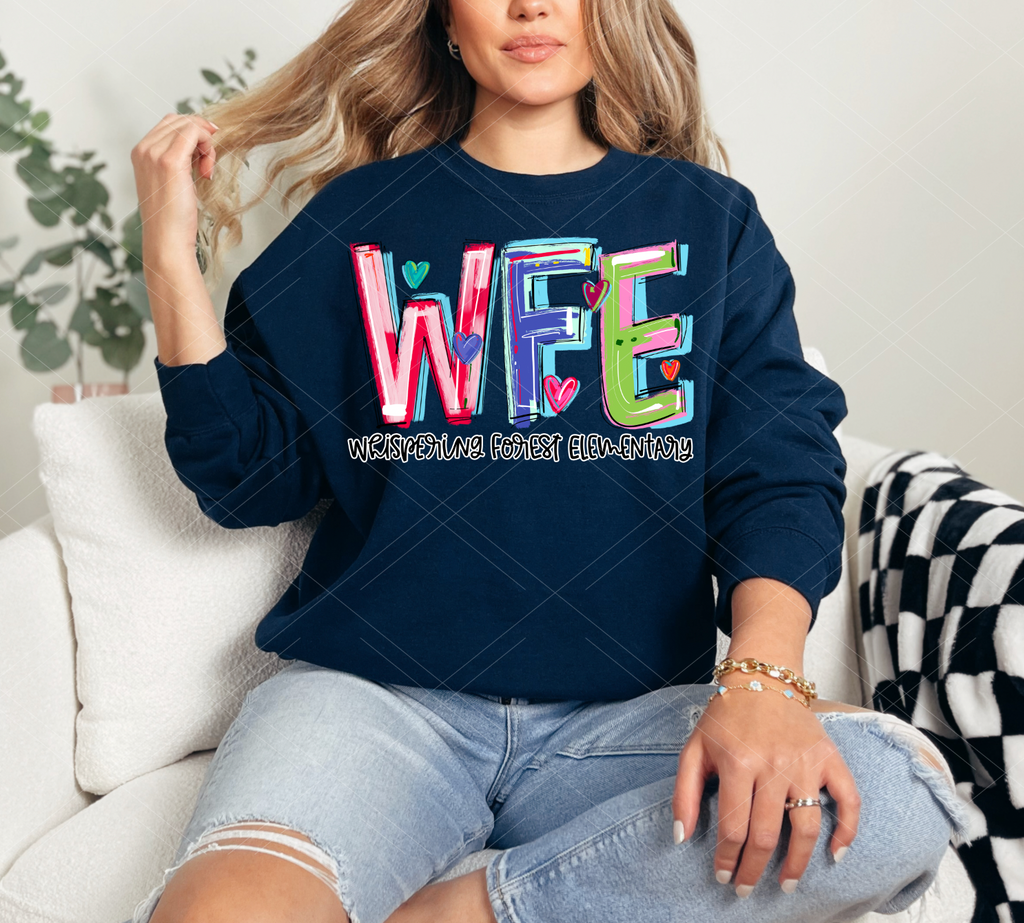 Cheery Whispering Forest Elementary- Completed Sweatshirt