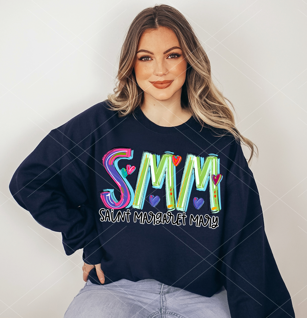 Cheery Saint Margaret Mary- Completed Sweatshirt