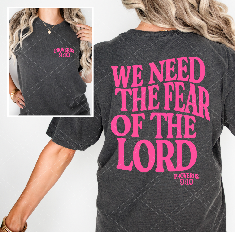 We need Fear of the Lord Set-  Print Only