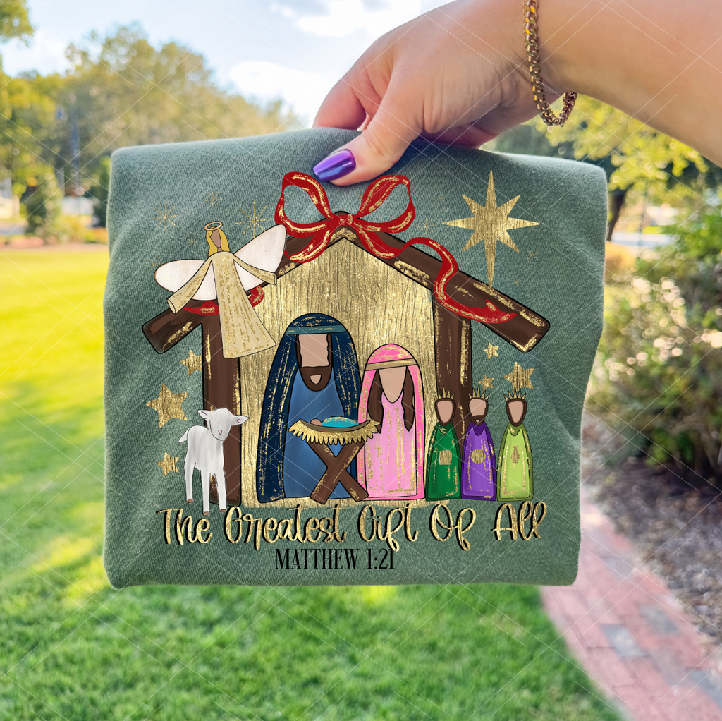 Nativity Scene- Print Only