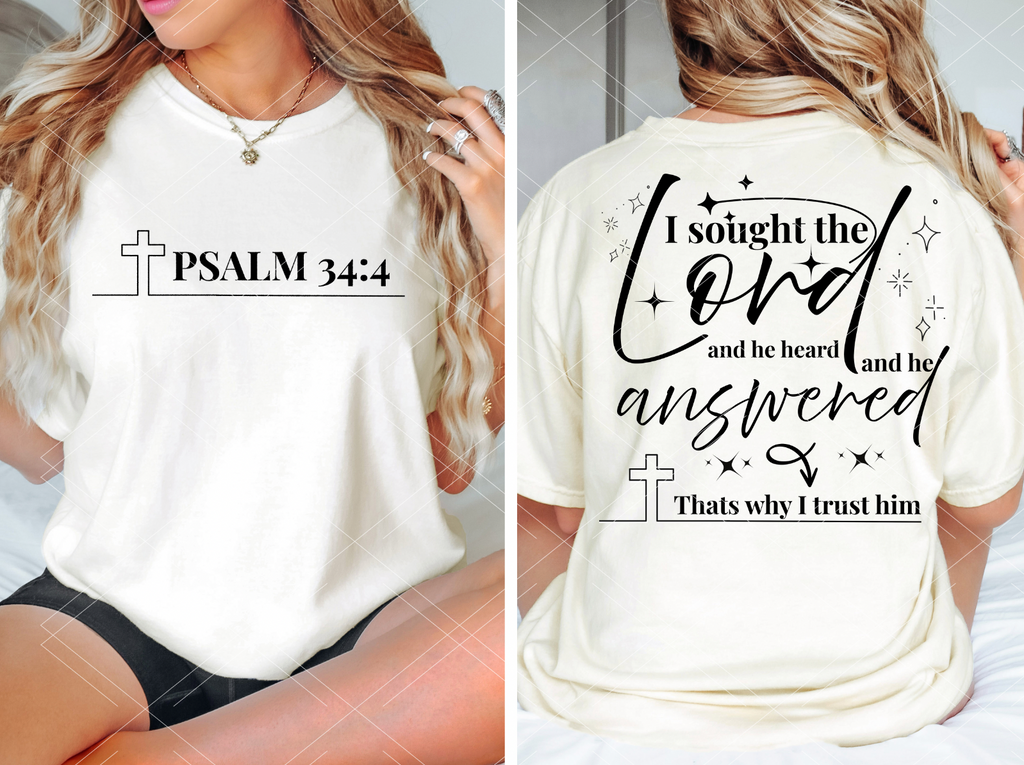 I sought the Lord Set- Print Only