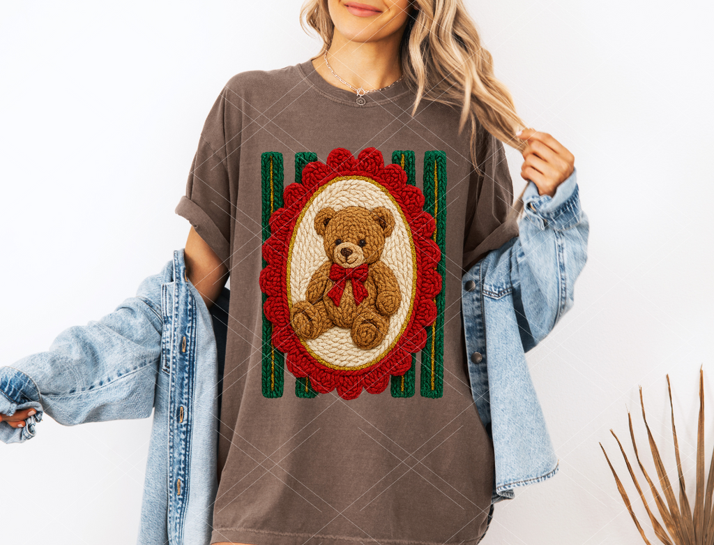Christmas Bear- Print Only