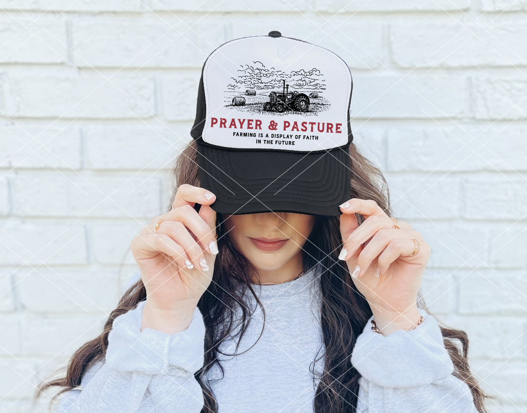 Prayer and Pasture Trucker Hat