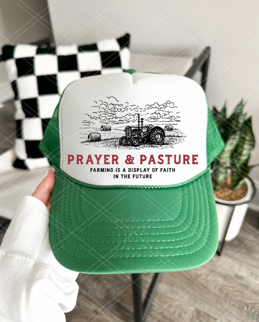 Prayer and Pasture Trucker Hat