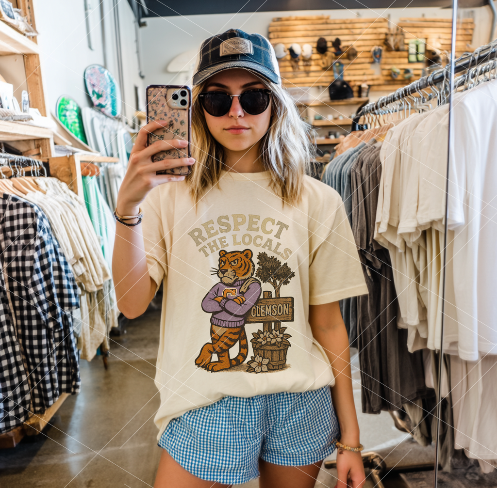 Respect The Locals  Schools Edition- Completed Tee