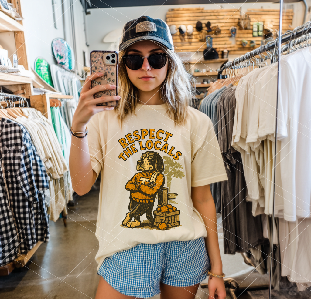 Respect The Locals  Schools Edition- Completed Tee