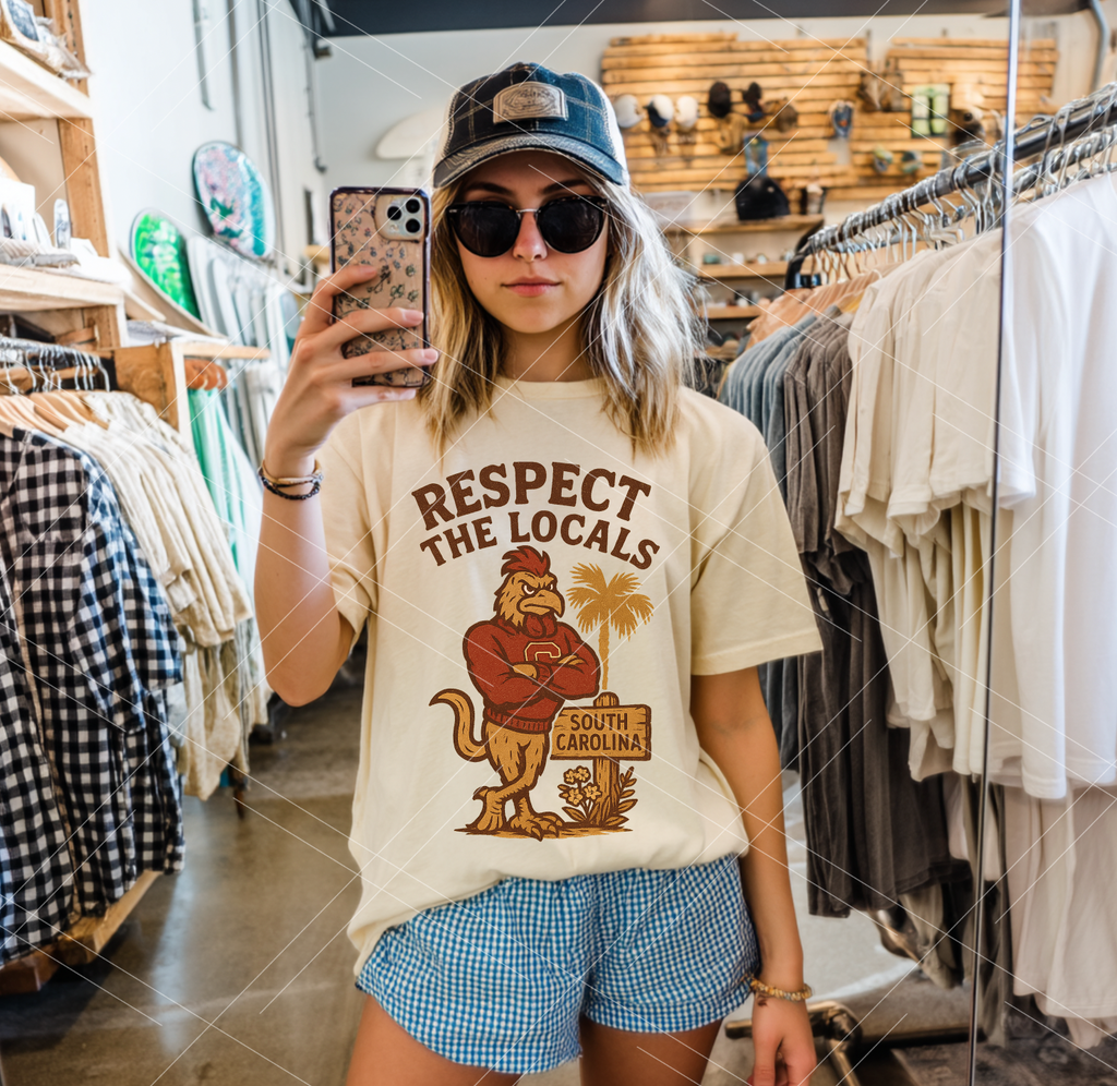 Respect The Locals  Schools Edition- Completed Tee