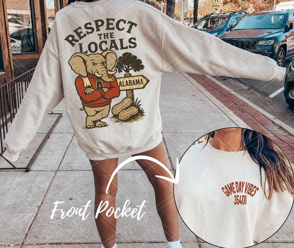 Respect The Locals  Schools Edition POCKET DESIGN- PRINT ONLY