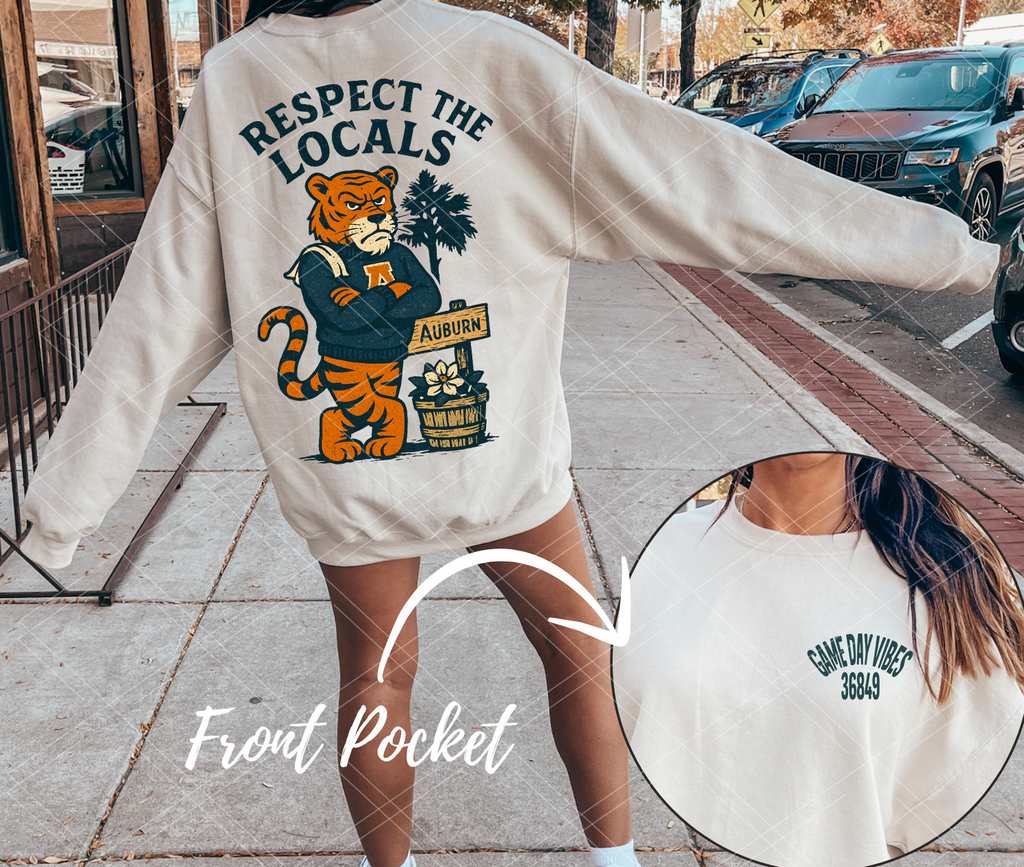 Respect The Locals  Schools Edition POCKET DESIGN- PRINT ONLY