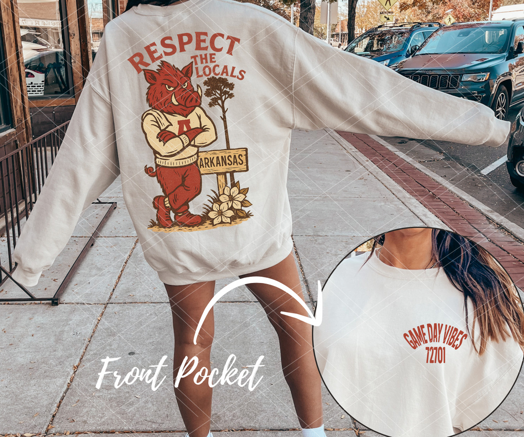 Respect The Locals  Schools Edition POCKET DESIGN- PRINT ONLY