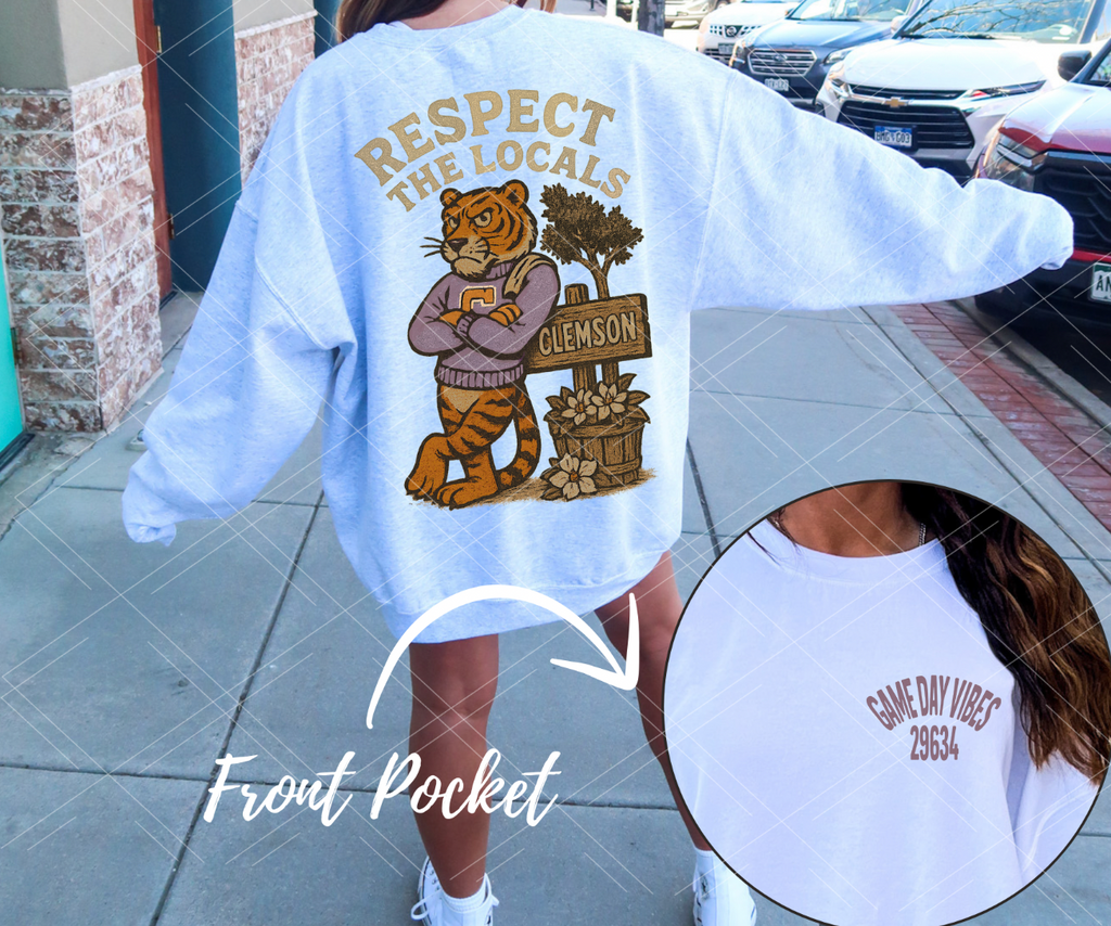 Respect The Locals  Schools Edition POCKET DESIGN- PRINT ONLY