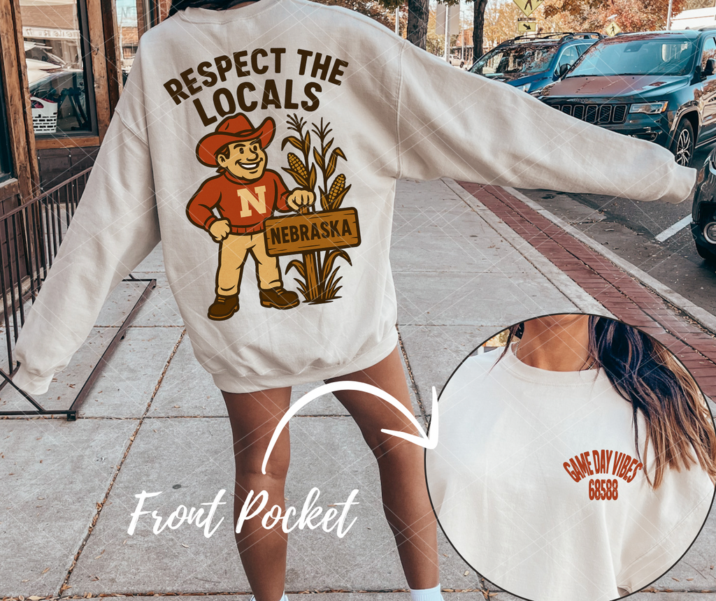Respect The Locals  Schools Edition POCKET DESIGN- PRINT ONLY